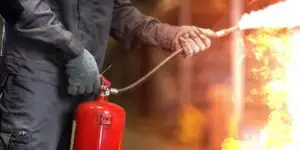 smaltimento polvere estintori