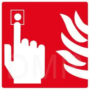 Cartello Pulsante Allarme Antincendio