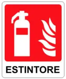 segnaletica estintore